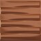 Ekena Millwork 19 5/8in. W x 19 5/8in. H Naomi EnduraWall Decorative 3D Wall Panel Covers 2.67 Sq. Ft. WP20X20NABCO - alternate 1